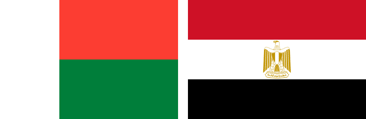 MADAGASCAR - EGYPTE