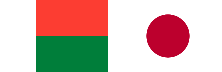 MADAGASCAR - JAPON