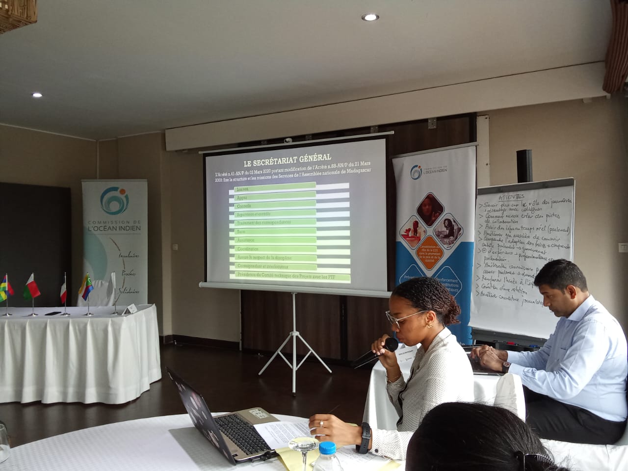Formation des journalistes sur le rÔle de l'Assemblée nationale