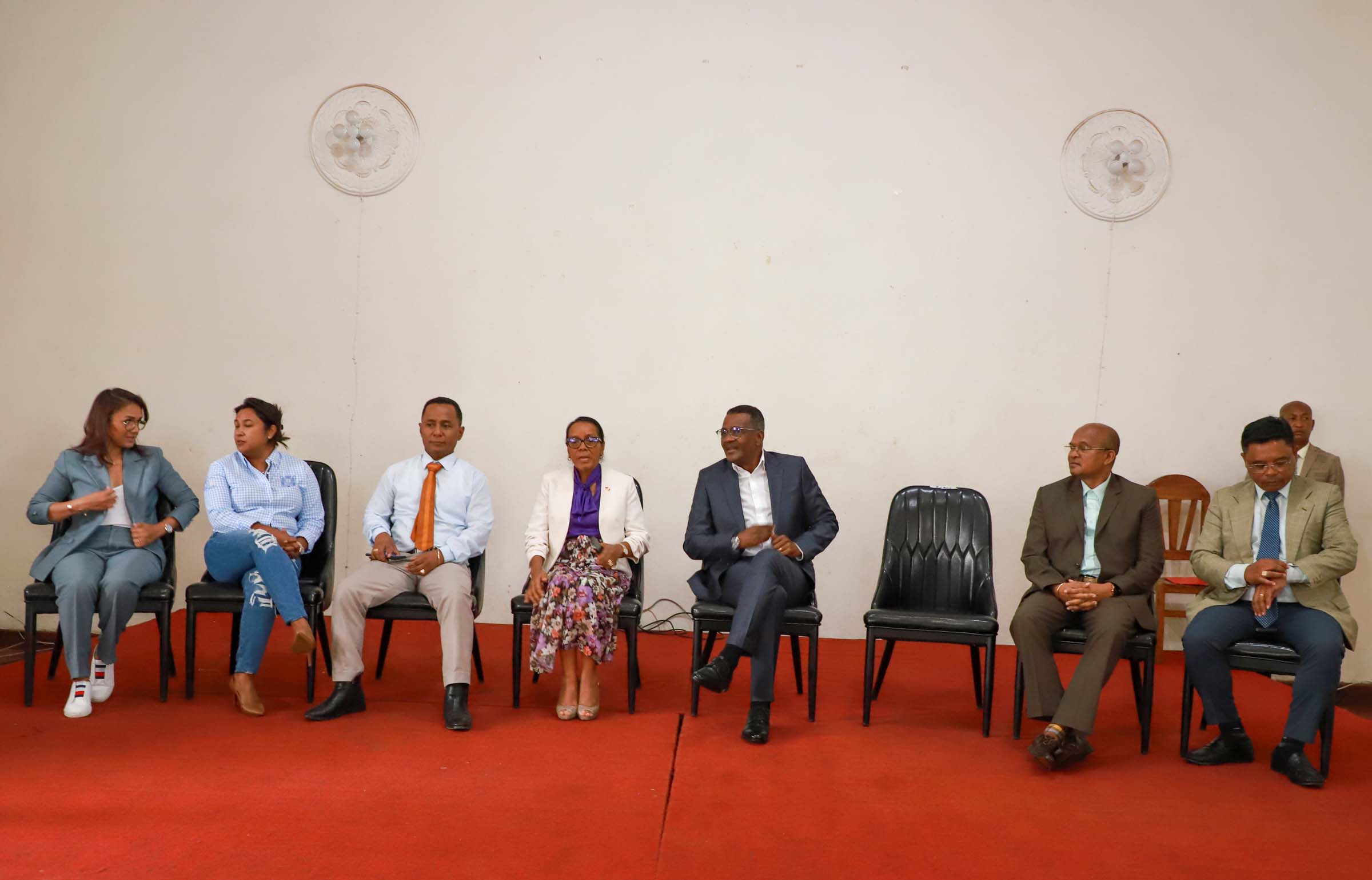 Présentation de voeux pour le nouvel an