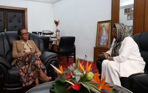 Visite d’adieu de la Représentante spéciale de l’Union Africaine