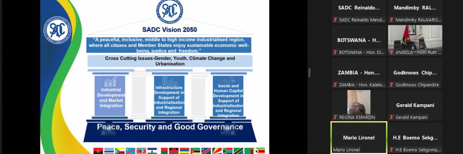 FP-SADC: Commission permanente du commerce, de l’industrie, des finances et de l’investissement