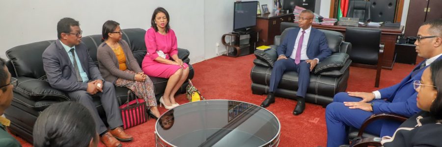 Visite de la délégation du Ministère de l’Industrialisation et du Commerce