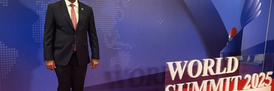 Participation du Président TOKELY Justin au Sommet mondial pour la Paix 2025