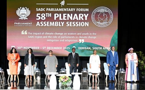 OUVERTURE SOLENNELLE DE LA 58eme SESSION PLENIERE DU FP-SADC A KWAZULU-NATAL EN AFRIQUE DU SUD