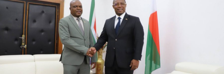 Coopération bilatérale : l’Ambassadeur sud-africain reçu à Tsimbazaza