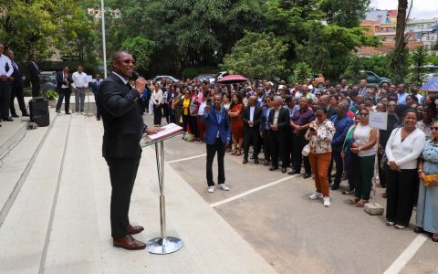 Présentation des vœux de Nouvel An au Bureau permanent de l’Assemblée nationale